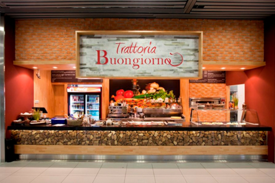 Restaurant Trattoria Buongiorno Terminal Schengen