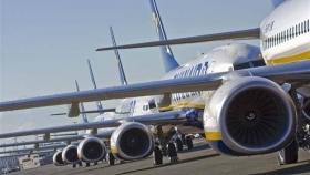 Ryanair inchide unele baze din cauza problemelor cu avioanele Boeing 737 Max