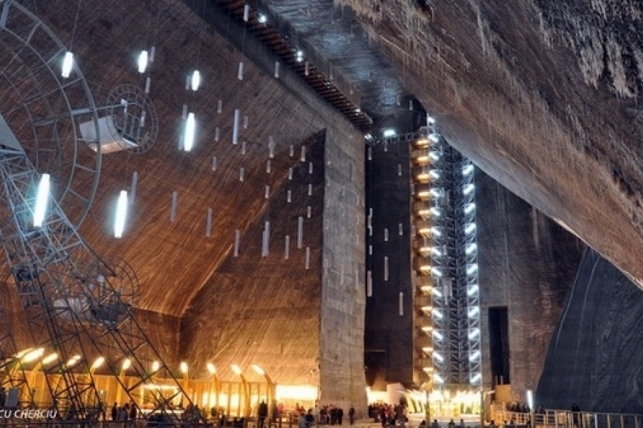 Salina Turda a devenit cel mai vizitat obiectiv turistic public din Romania. Record de turisti in 2016